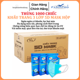  Khẩu trang  3 lớp Famapro 5D Mask hộp 10 chiếc 