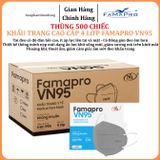  Khẩu trang cao cấp 5 lớp Famapro VN95 10 cái/hộp 