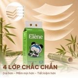  Giấy Lụa Tre Rút Đáy Elene 4 Lớp 250 Lần Rút Cao Cấp, Thân Thiện Với Môi Trường 