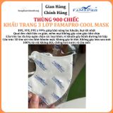  Khẩu trang cao cấp Famapro 3 lớp Cool Mask 6D Nhật Hộp 30 chiếc 