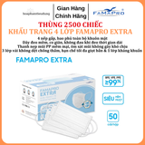  Khẩu trang 4 lớp Famapro Extra (50 cái/hộp) 