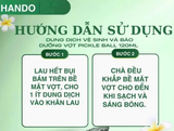  Dung Dịch Vệ Sinh Và Bảo Dưỡng Vợt Pickle Ball Hando 120ml 