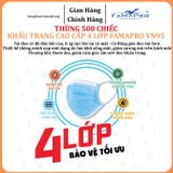  Khẩu trang cao cấp 5 lớp Famapro VN95 10 cái/hộp 