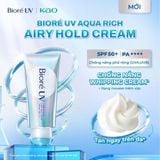  Chống Nắng Mỏng Nhẹ Biore UV Aqua Rich Airy Hold Cream 70g SPF50+ PA++++ 