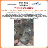  Khẩu trang cao cấp Famapro 3 lớp Cool Mask 6D Nhật Hộp 30 chiếc 