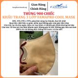  Khẩu trang cao cấp Famapro 3 lớp Cool Mask 6D Nhật Hộp 30 chiếc 