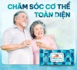  Khăn ướt lau cơ thể Nursing Wipes gói 12 hương trà xanh 