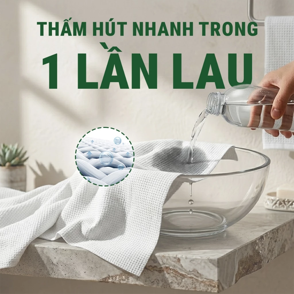  Bộ 3 khăn dùng 1 lần túi 3 ngày 2 đêm du lịch Yko từ sợi tự nhiên gia đình, công tác 