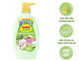  Sữa Tắm Gội cho bé Carrie Junior Yoghurt hương trái cây thiên nhiên 700g 