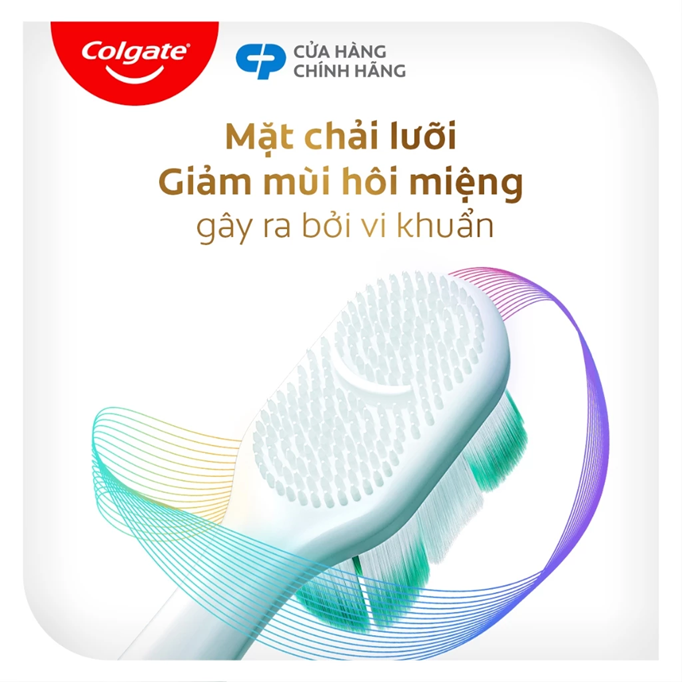  Bàn chải Colgate Total, công nghệ tạo bọt nhanh, ngăn ngừa 6 vấn đề răng miệng phổ biến 