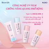  Sữa chống nắng trang điểm Biore UV màng nhung che phủ lỗ chân lông SPF50+ PA++++ 30ml 
