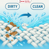  Bột giặt Lix Extra hương hoa làm trắng quần áo tăng gấp đôi sức mạnh lưu hương lâu cho giặt tay và máy 2-5.5-9 kg 