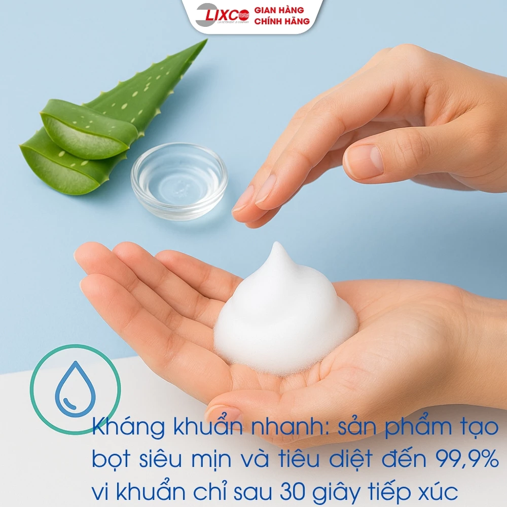  Bọt rửa tay On1 tinh chất nha đam dịu nhẹ, dưỡng ẩm không hại da tay 250ml 