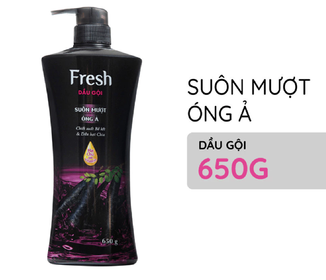  Dầu Gội FRESH Thiên Nhiên Giúp Tóc Chắc Khỏe Mềm Mượt 650g/chai 