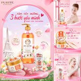  Lăn Khử Mùi Dưỡng Sáng PURITÉ Hương Nước Hoa Cao Cấp Hoa Anh Đào/Hoa Hồng/Hoa Mẫu Đơn 50ML 