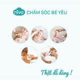  Khăn Ướt Đa Năng Không Mùi Niva Gói 80 Tờ Tiện Dụng, Diệt Khuẩn, An Toàn Cho Trẻ Sơ Sinh Phụ Nữ Mang Thai 
