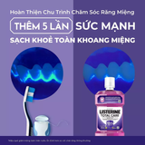  Nước súc miệng chăm sóc toàn diện Listerine Total Care Mouthwash 250ml 