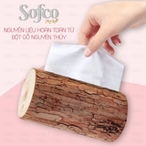  Giấy Rút Treo Tường 4 Lớp Sofco Cao Cấp Thấm Hút Tốt 1000 Tờ/Bịch Tặng 3 Móc Treo 