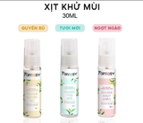  Xịt Khử Mùi Hương Nước Hoa FANTASY Giúp Da Sáng Mịn, Mờ Thâm 30ml 
