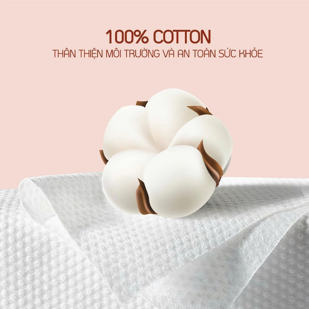  Khăn Cotton MyLan Cao Cấp 200 Tờ 
