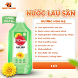  Nước Lau Sàn Đậm Đặc 1L XCleen - Hương Nước Hoa Pháp - Thơm Lâu - Siêu Tiết Kiệm - Khử Mùi 