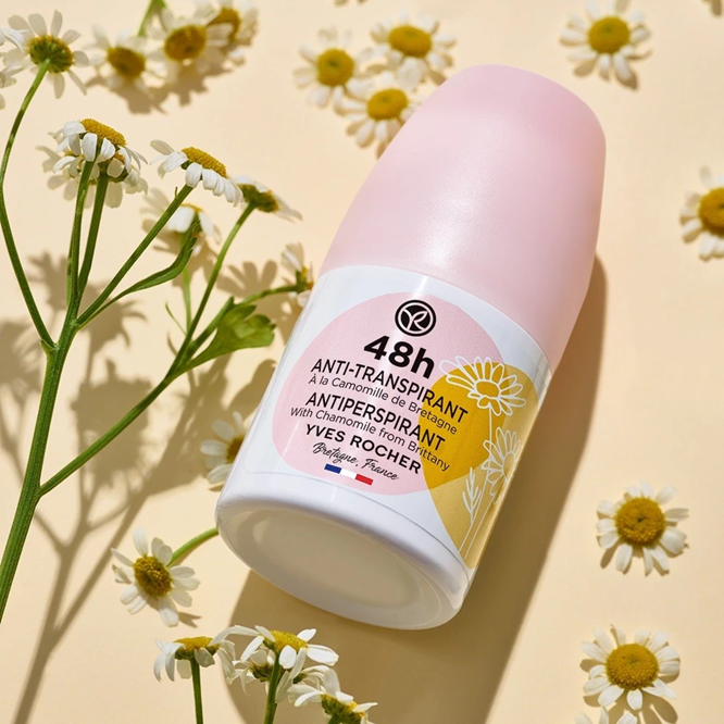  Lăn khử mùi ngăn mùi suốt 24H - 48H Yves Rocher 50ml (nhiều phân loại) 