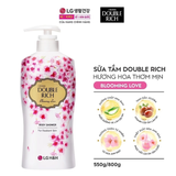  Sữa tắm Double Rich Hương hoa chiết xuất từ thiên nhiên 800ml 