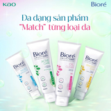  Sữa Rửa Mặt Thanh Lọc Da - Sạch Nhờn Biore 100g 