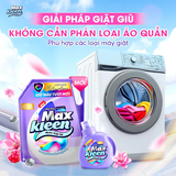  Túi Nước Giặt Xả MaxKleen Giữ Màu Tươi Mới Hương Khu Vườn Tuyệt Sắc 3kg/Túi 