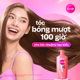  Dầu gội Sunsilk cho tóc Mượt 100h (Bóng mướt-Luminous UV / Đen óng-Glossy Black / Mềm mượt-Silky Smooth) 600 g 