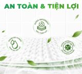  Khăn ướt lau bếp cao cấp Kitchen EcoWipes gói 42 tờ size lớn hương chanh 