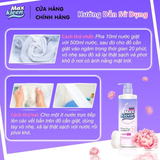  Nước Giặt Xả MaxKleen chuyên dụng cho đồ lót chai 650g Hương hoa mẫu đơn thanh khiết 