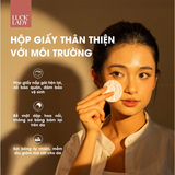  Bông tẩy trang Luck Lady dạng hộp 120 miếng,kích thước bông 58mm,mềm mịn,làm sạch da,an toàn cho da,skincare 