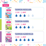  Băng vệ sinh siêu thấm Sofy Soft Tampon Regular 10 miếng/ hộp (Hàng nhập khẩu) 