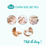  Khăn Ướt Không Mùi Cho Bé Niva Baby NB1 – 80 Tờ/Gói, Không Cồn, Dịu Nhẹ, An Toàn 