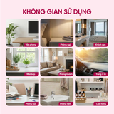  Lọ tỏa hương KUNO hương thơm tự nhiên, Lọ thơm phòng khử mùi 360 độ thế hệ mới thơm lâu 45 ngày 