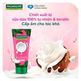  Dầu xả Palmolive chiết xuất thiên nhiên & keratin cho tóc mềm mượt, lưu hương bền lâu 180ml 