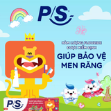  Kem đánh răng P/S 90g cho bé 2-6 tuổi , ngừa sâu răng và bảo vệ men răng 