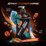  Tắm Gội Sạch Gàu 3in1 Xmen Everest Coffee & Aquaport 610g, Tác Động 3X Sạch Gàu Nhờn Ngứa,Mùi Hương Nam Tính 