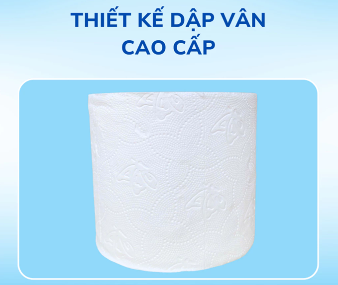  Giấy Vệ Sinh Elene 10 Cuộn 4 Lớp Cao Cấp, Mềm Mịn, An Toàn, Tan Ngay Trong Nước (Có Lõi/Không Lõi) 