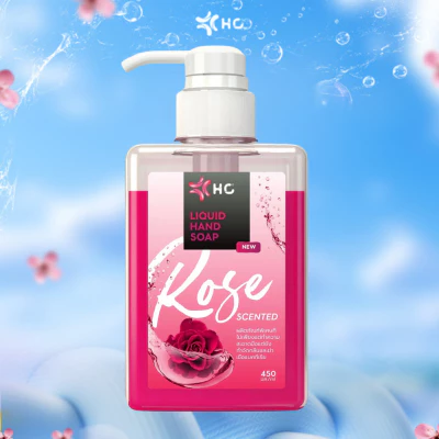  Nước Rửa Tay Kháng Khuẩn HC FOR Thái Lan Siêu Sạch, Nhiều Mùi Hương, Bảo Vệ Da Tay - Chai 450ml 