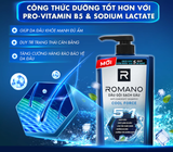  Dầu gội nam sạch gàu 5in1 Romano hương nước hoa 610g / 650g 