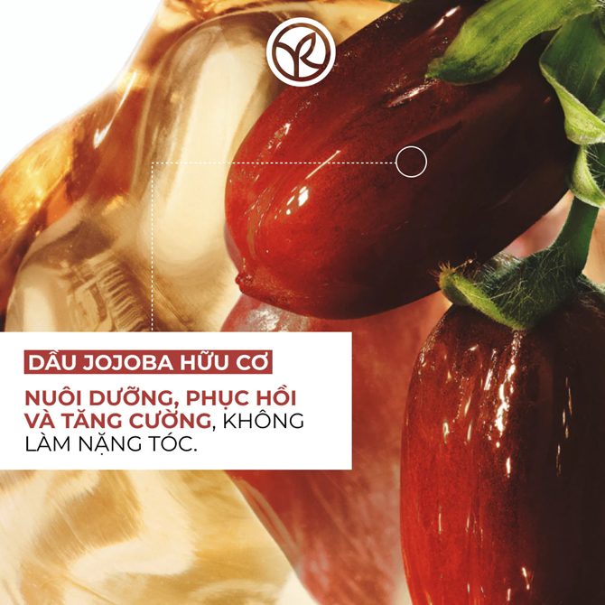  Dầu gội phục hồi tóc hư tổn Yves Rocher Repair Hair Care Restoring Shampoo 300ml 