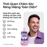  Nước súc miệng chăm sóc toàn diện Listerine Total Care Mouthwash 750ml 