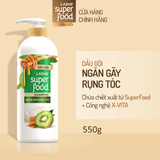  Dầu Xả LASHE SUPERFOOD Ngăn Gãy Rụng Tóc / Phục Hồi Hư Tổn 170G & 550G 