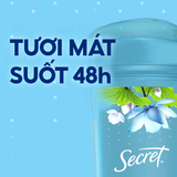  Gel Khử Mùi SECRET 73g, Giảm tiết mồ hôi 72 giờ và dưỡng da săn mịn, nhiều mùi hương 73g - Mỹ 