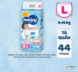  Tã quần cao cấp Moony Bé Gái L44/XL38/XXL26 - Nhập khẩu Nhật Bản 