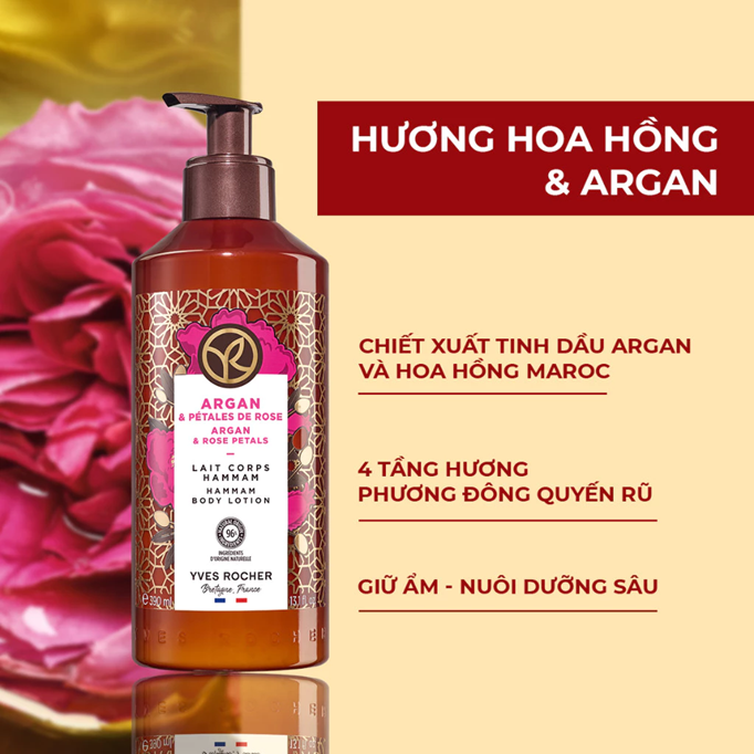  Sữa dưỡng thể thiên nhiên Yves Rocher Body Lotion 390ml 