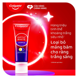  Kem Đánh Răng Colgate trắng răng Optic White Purple 100g công nghệ sắc tím, trung hòa ố vàng tức thì 