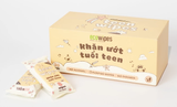  Hộp 20 gói khăn ướt mini size Teen EcoWipes gói 8 tờ không mùi 